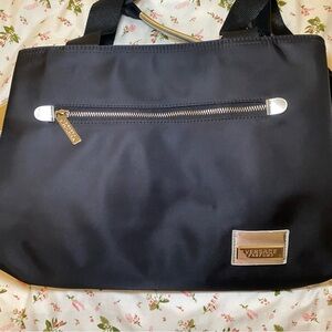 Versace parfume Collection Black Tote Bag